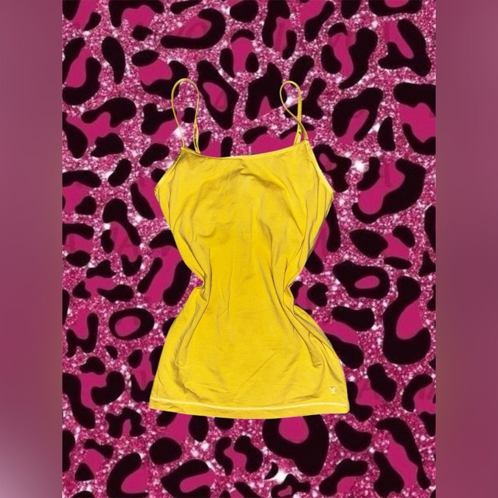 2010s Yellow American Eagle tank top